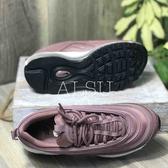 NWT Nike Air Max 97 LEA Smokey Mauve W AUTHENTIC - Picture 4 of 7